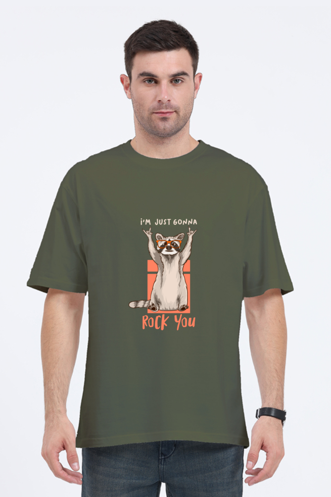 Men Funny & Queen SVG Oversized Classic T Shirt  - rock