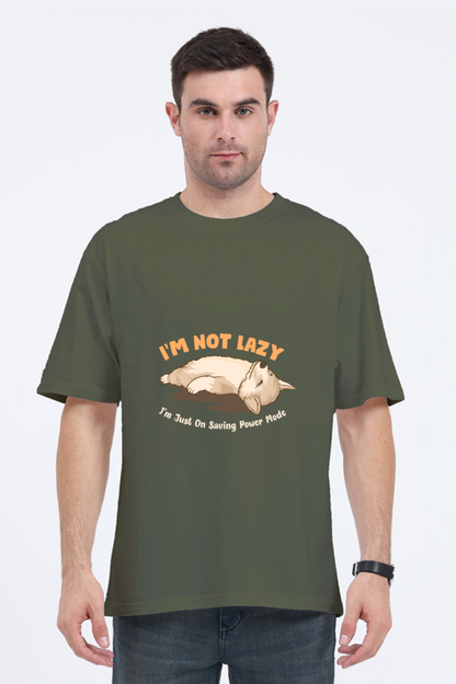 Men Funny & Queen SVG Oversized Classic T Shirt  - lazy