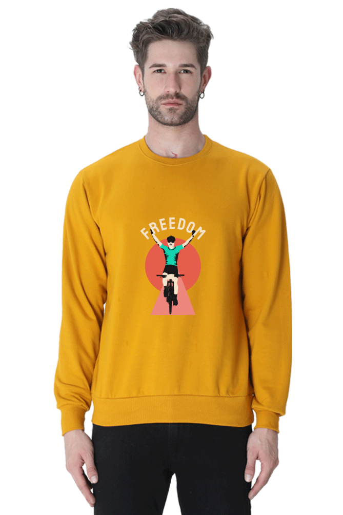 Men Rider Sweatshirt - freedom