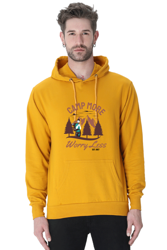 Men's  Adventure Sweatshirts Hoodie - worryless
