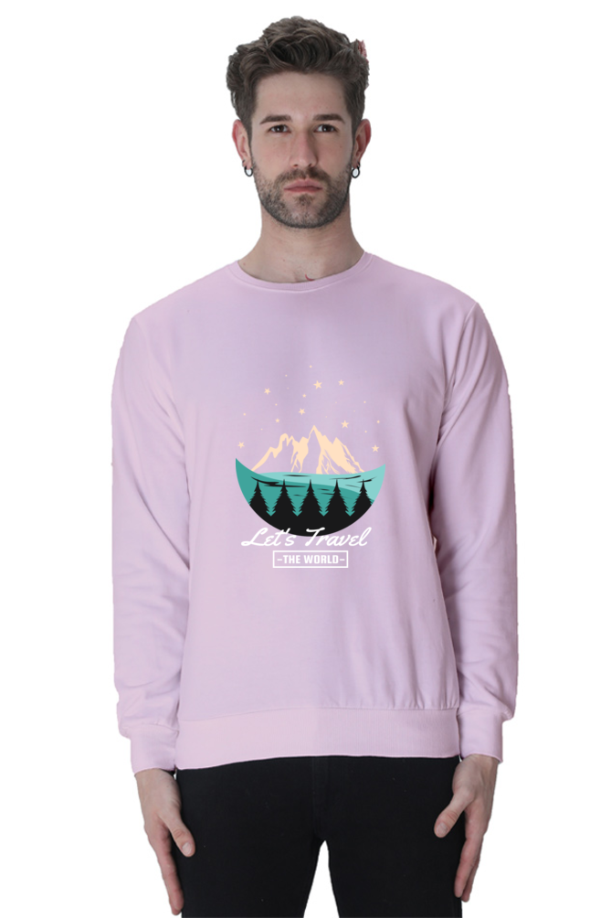 Men Adventure Sweatshirt - let's travel