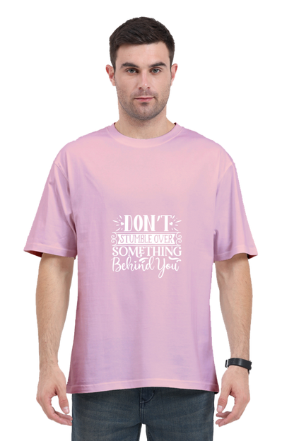 Men Motivational Oversized Classic T Shirt  - Stumble