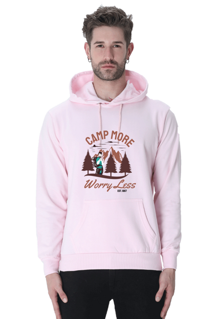 Men's  Adventure Sweatshirts Hoodie - worryless