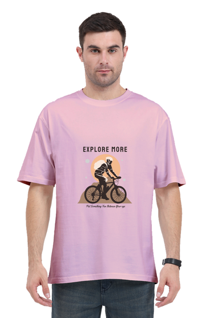Men Rider Oversized Classic T Shirt  - explore