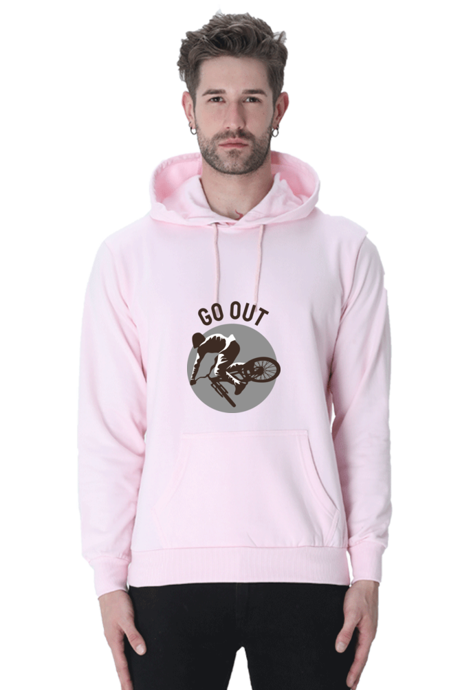Men's  Rider Sweatshirts Hoodie - go out