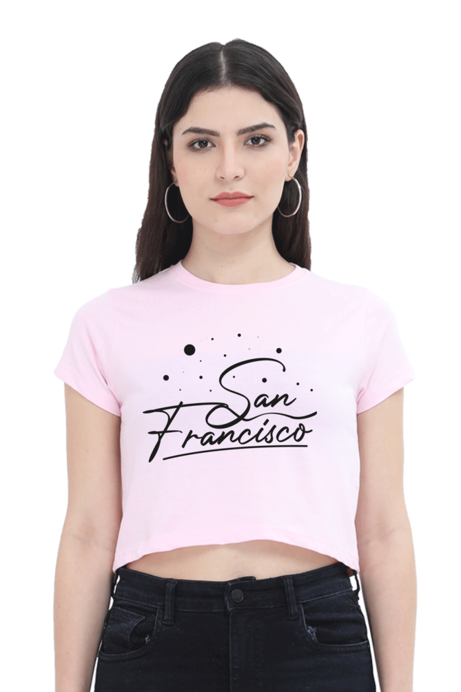 Women's Crop Top - San Francisco