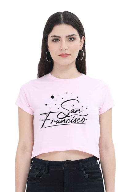Women's Crop Top - San Francisco