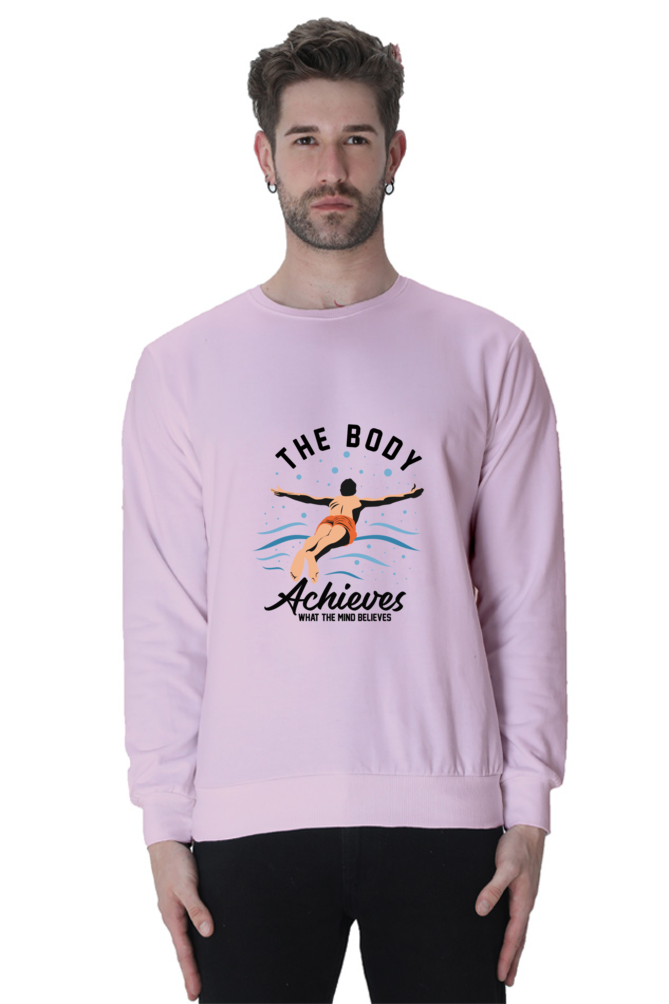 Men Swimming Sweatshirt - Achieves