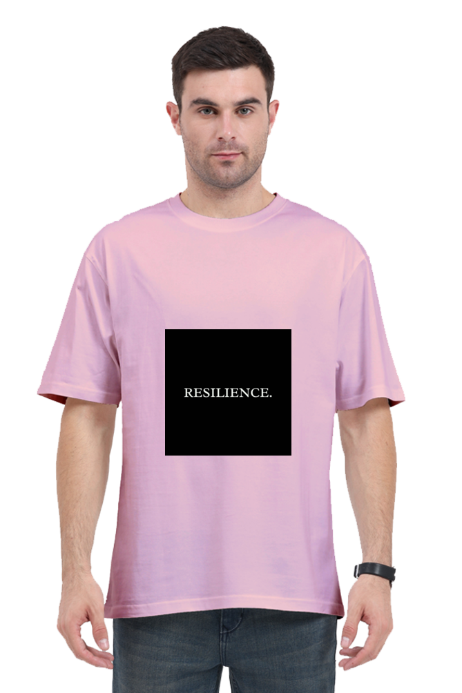 Men Minimalistic Oversized Classic T Shirt  - Resilience