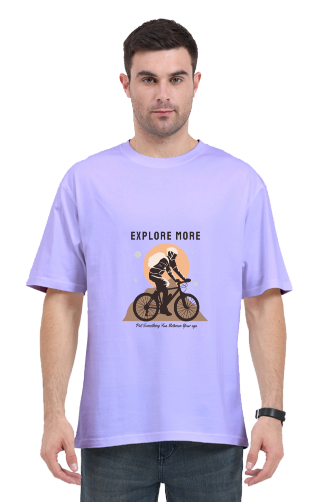 Men Rider Oversized Classic T Shirt  - explore