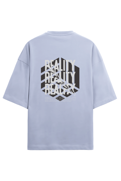 Women Terry Oversized T Shirt Reality