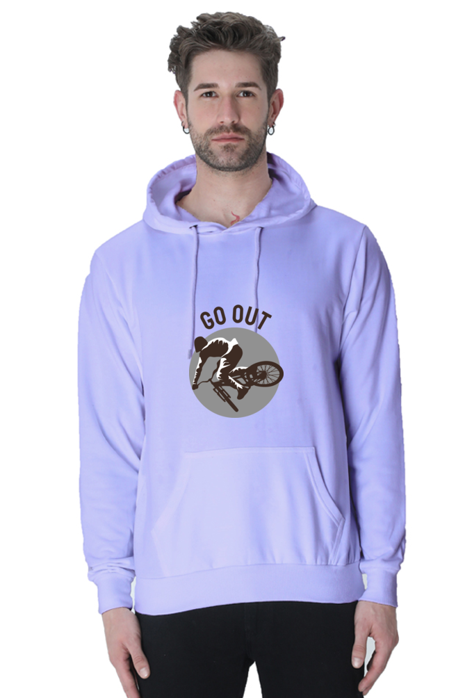 Men's  Rider Sweatshirts Hoodie - go out