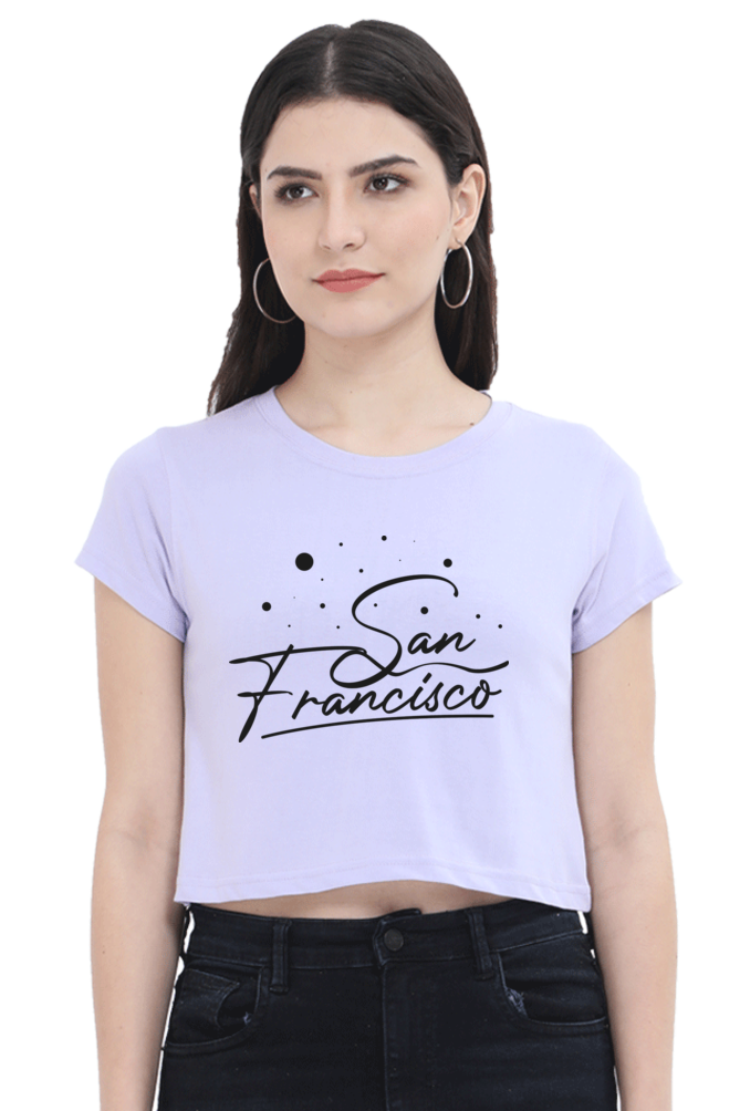 Women's Crop Top - San Francisco