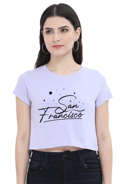 Women's Crop Top - San Francisco