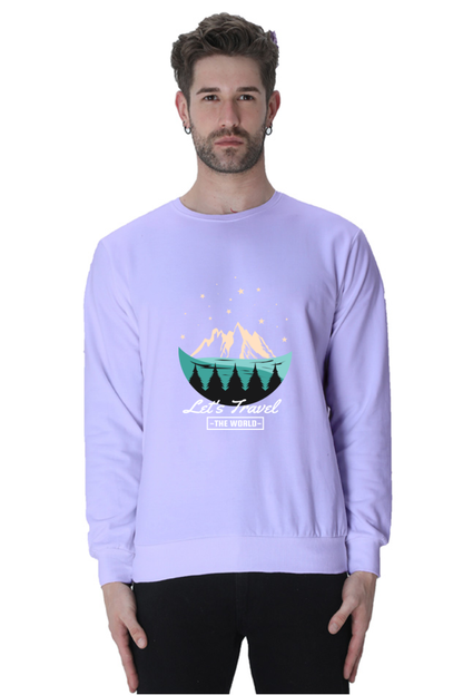 Men Adventure Sweatshirt - let's travel