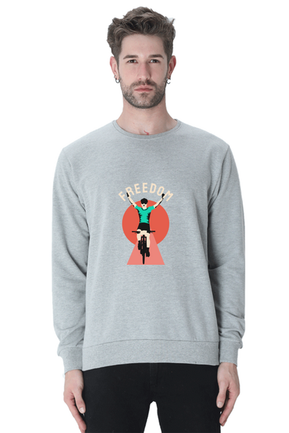 Men Rider Sweatshirt - freedom