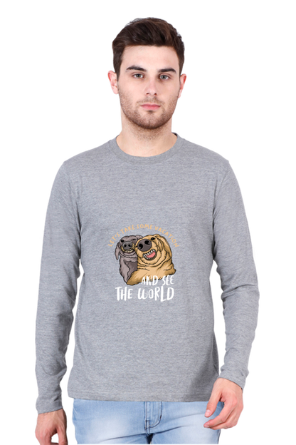 Men’s  Funny & Queen SVG Full Sleeve - T Shirt - vacation