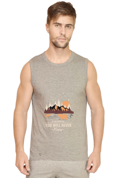 Men’s Adventure Gym Vest - never know