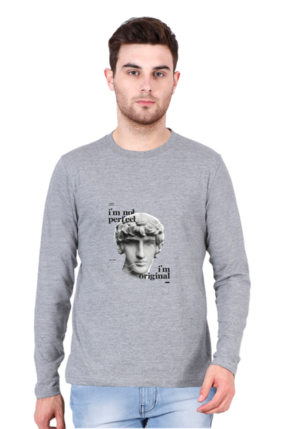 Round Neck Half-Sleeves - not perfect but original - T-Shirt