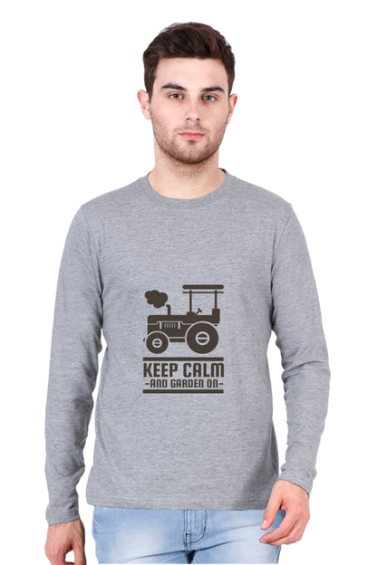 Men's Gardening Full sleeve T-Shirt - keep calm