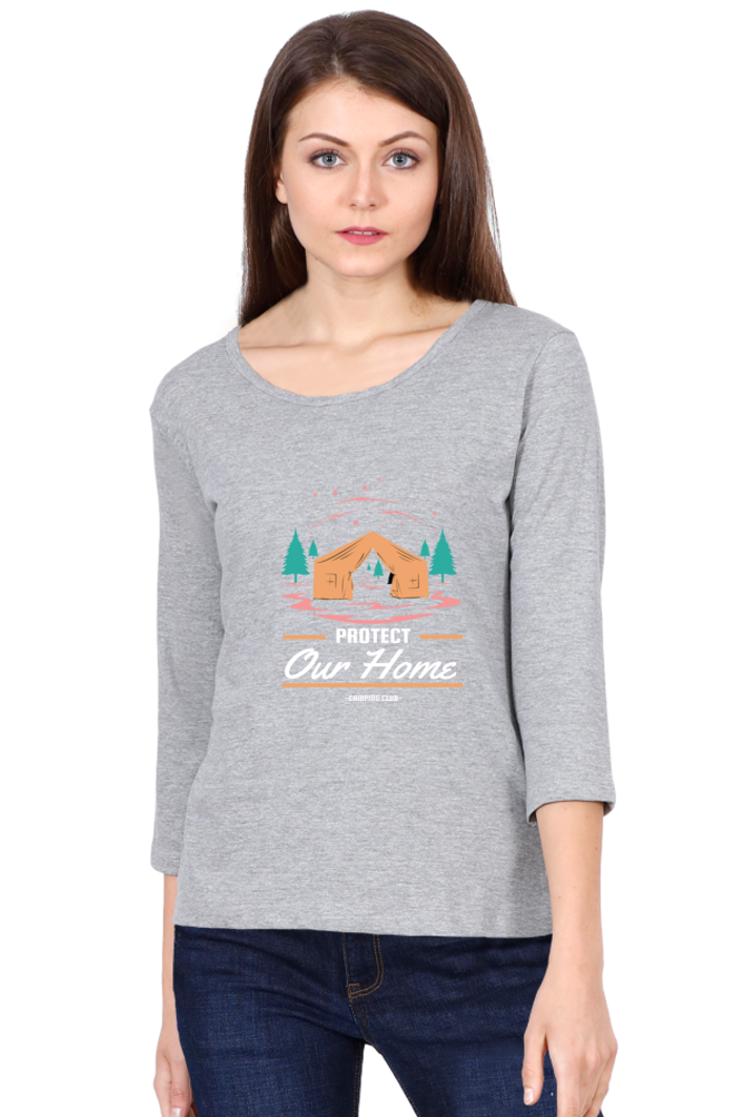 Women’s Full Sleeves Adventure T-Shirts - protect
