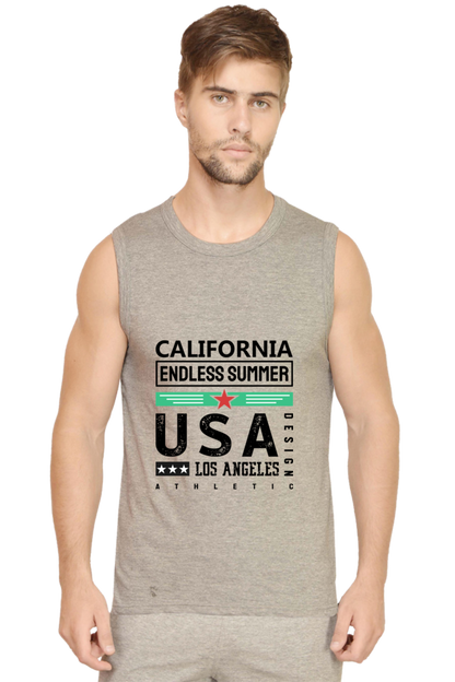 Men’s Gym Vest - California