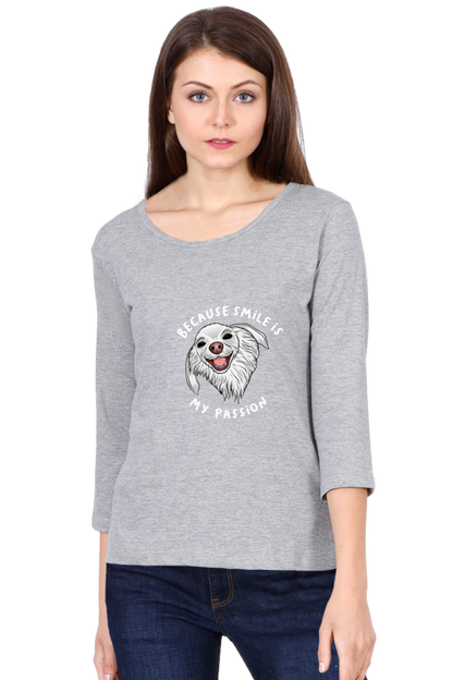 Women’s Full Sleeves Funny & Queen SVG T-Shirts - Passion