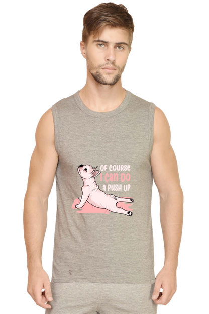 Men’s Funny & Queen SVG Gym Vest - course