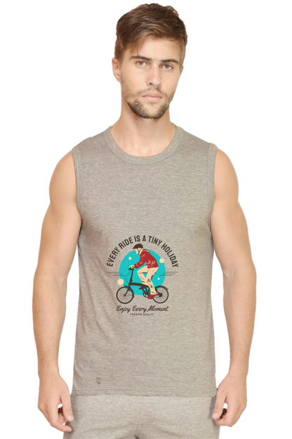 Men’s BMX Gym Vest - tiny holiday