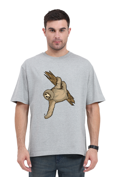 Men Sloth Oversized Classic T Shirt  - filmy