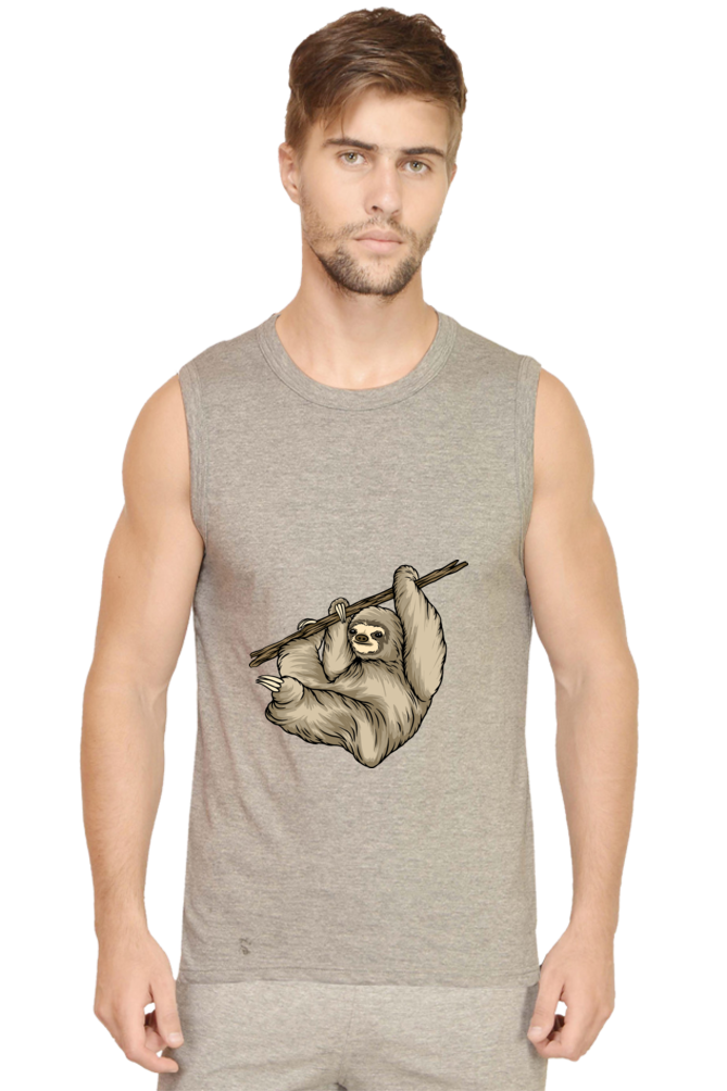 Men’s Sloth Gym Vest - swing along
