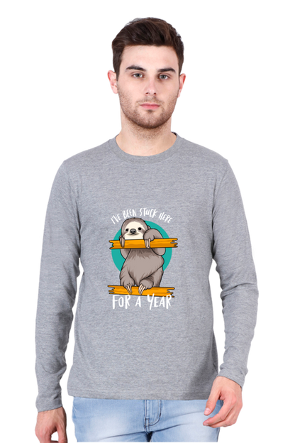 Men’s  Funny & Queen SVG Full Sleeve - T Shirt - stuck