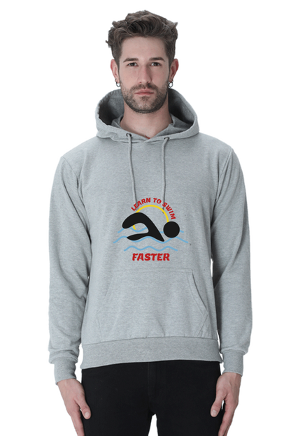 Men's  Swimming Sweatshirts Hoodie - Faster