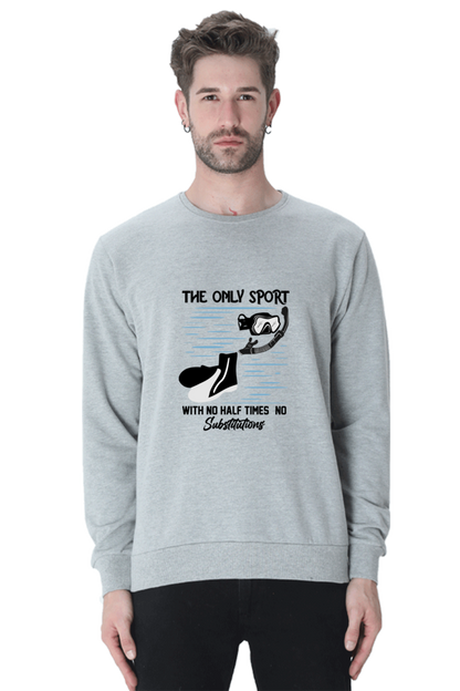 Men Swimming Sweatshirt - Sport