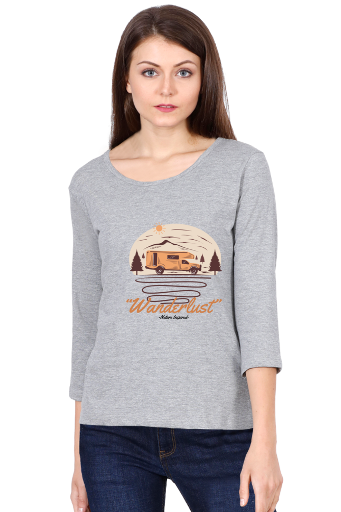 Women’s Full Sleeves Adventure T-Shirts - inspired