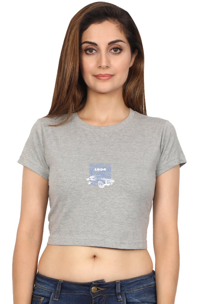 Women's Minimalistic Crop Top - 1994