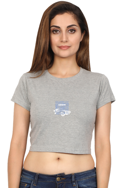 Women's Minimalistic Crop Top - 1994