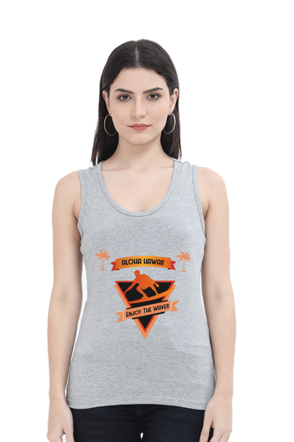 Women Summer Tank Top -  Enjoy Waves