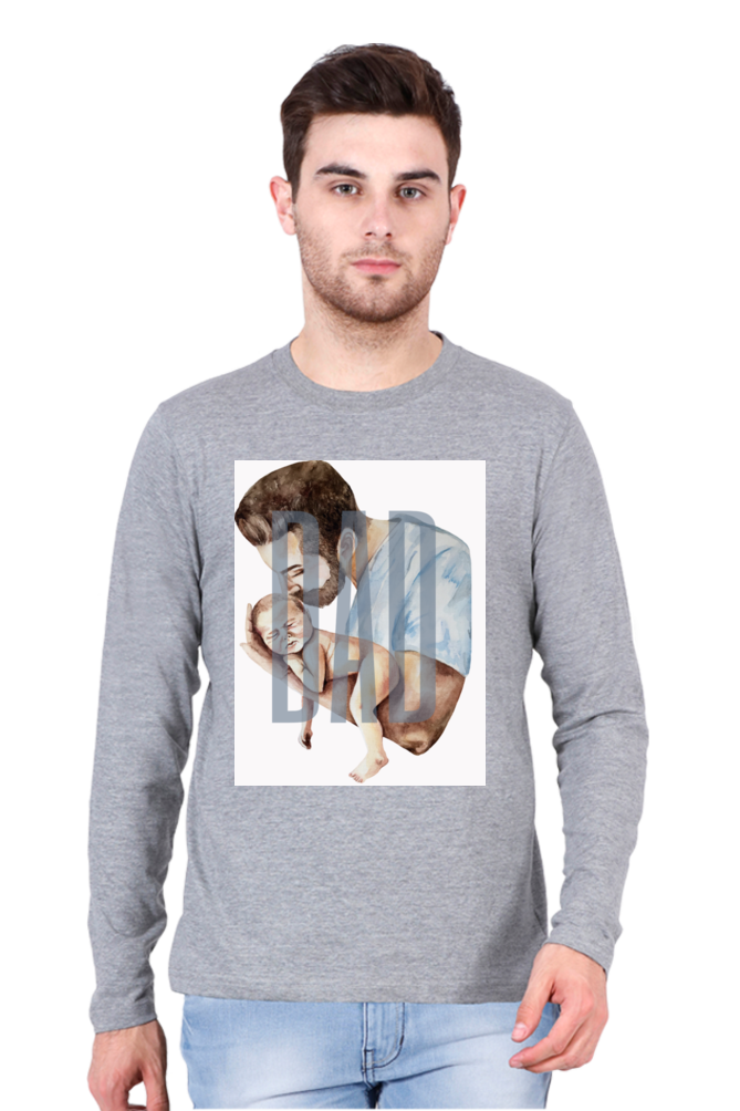 Men’s Full Sleeve - T Shirt- DAD & New Born