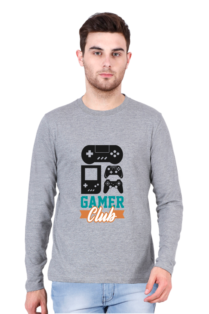 Men’s  Gamer Full Sleeve - T Shirt - Club