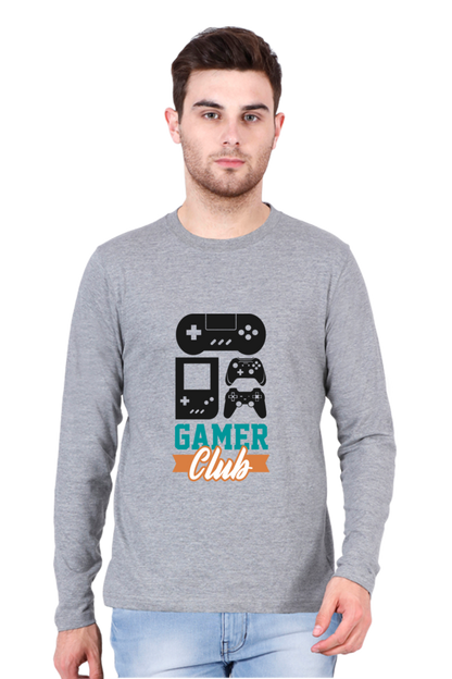 Men’s  Gamer Full Sleeve - T Shirt - Club