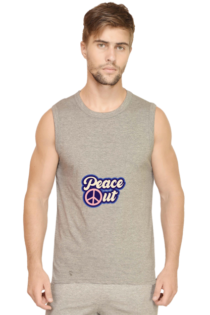 Men’s Gym Vest- Peace Out