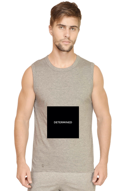 Men’s Minimalistic Gym Vest - Determined