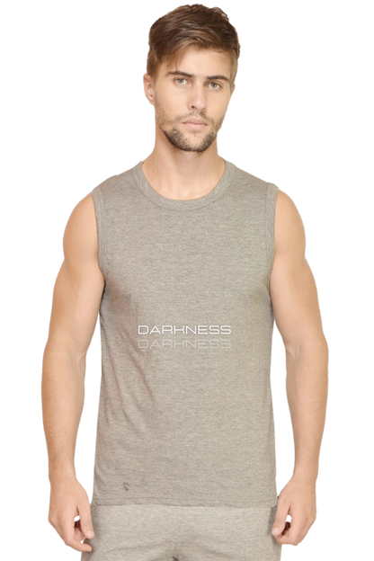 Men’s Minimalistic Gym Vest - Darkness