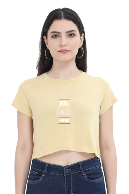 Women's Crop Top - Roll Repeat