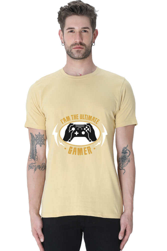 Gamer Unisex Cotton Round Neck T-shirt - Ultimate