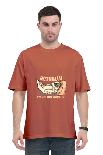 Men Funny & Queen SVG Oversized Classic T Shirt  - workout