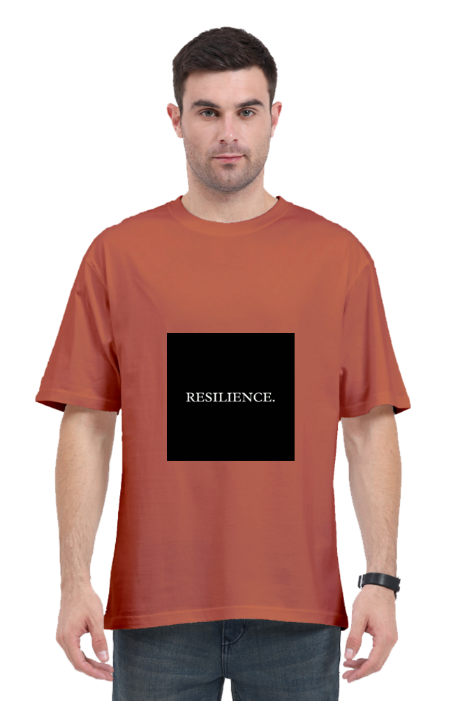 Men Minimalistic Oversized Classic T Shirt  - Resilience