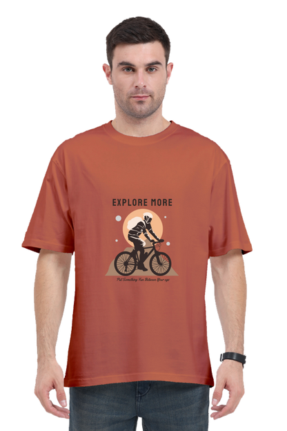 Men Rider Oversized Classic T Shirt  - explore