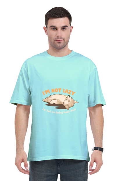 Men Funny & Queen SVG Oversized Classic T Shirt  - lazy